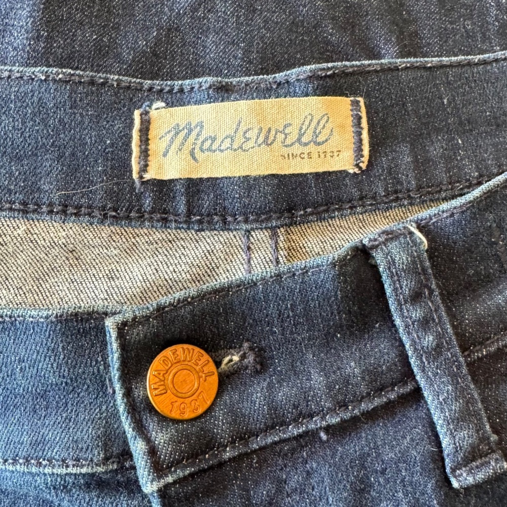 Madewell - 10” high rise skinny jeans - size 29 - Picture 3 of 9